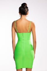 BETTER FOR IT BANDAGE MINI DRESS