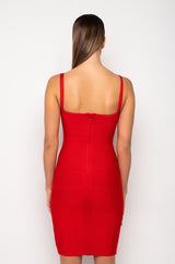 BETTER FOREVER BANDAGE MINI DRESS