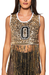 BIG WINS FRINGE TANK TOP