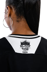BLACK VILLAGE FOUNDATION OVERSIZED DRESS