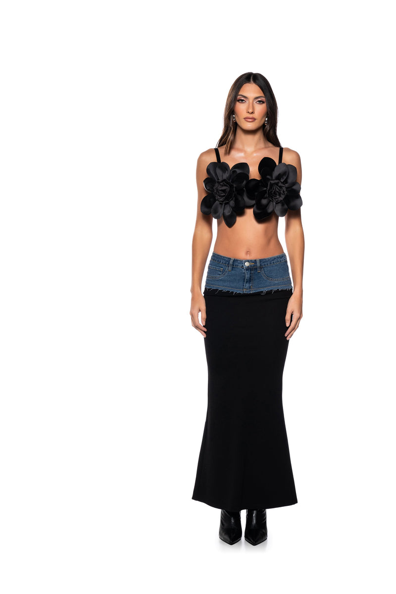 BLOSSOM CROPPED TANK TOP