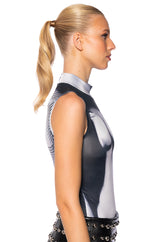 BODY MOVES SLEEVELESS BODYSUIT