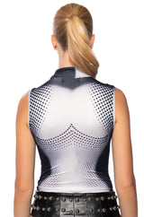 BODY MOVES SLEEVELESS BODYSUIT