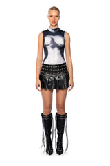 BODY MOVES SLEEVELESS BODYSUIT