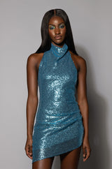 BREAKING NEWS SEQUIN MINI DRESS