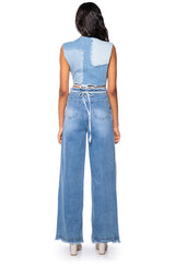 BRING IT BACK REWORK DENIM VEST
