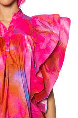 BRING THE SUMMER TIE FRONT MINI DRESS