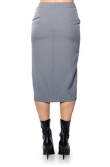 HALSEY MIDI PENCIL SKIRT