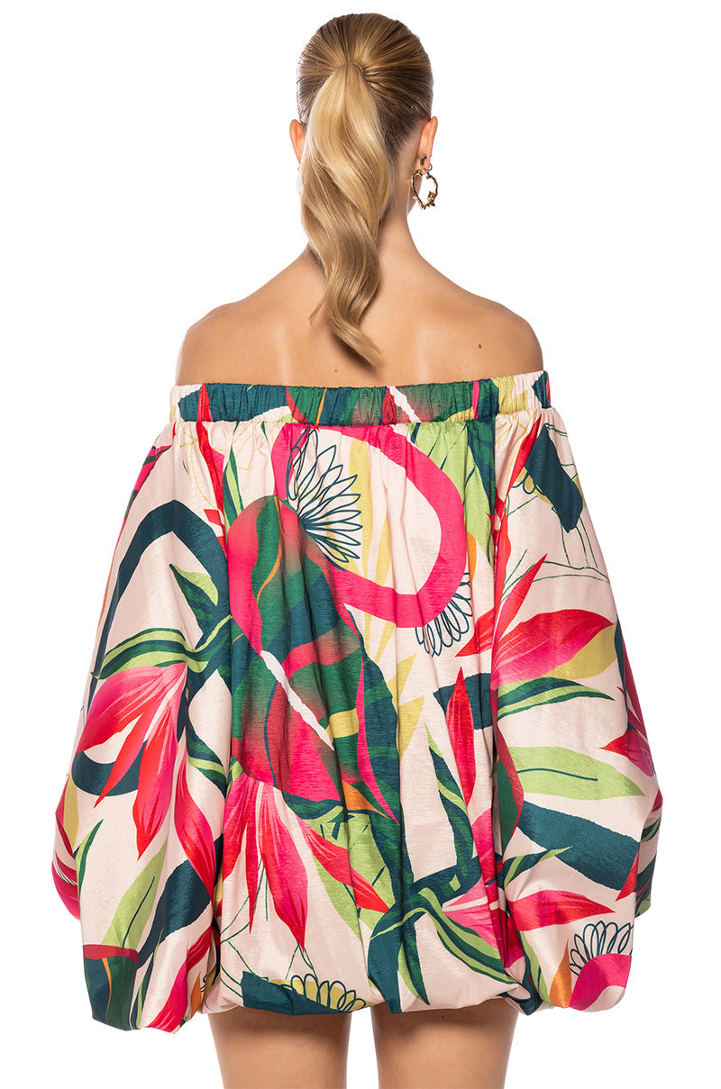 NOBODYS BUSINESS NYLON MIDI DRESS