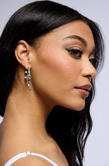 BUCKLE UP HOOP EARRING