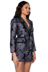 BUSINESS AS USUAL BLAZER MINI DRESS