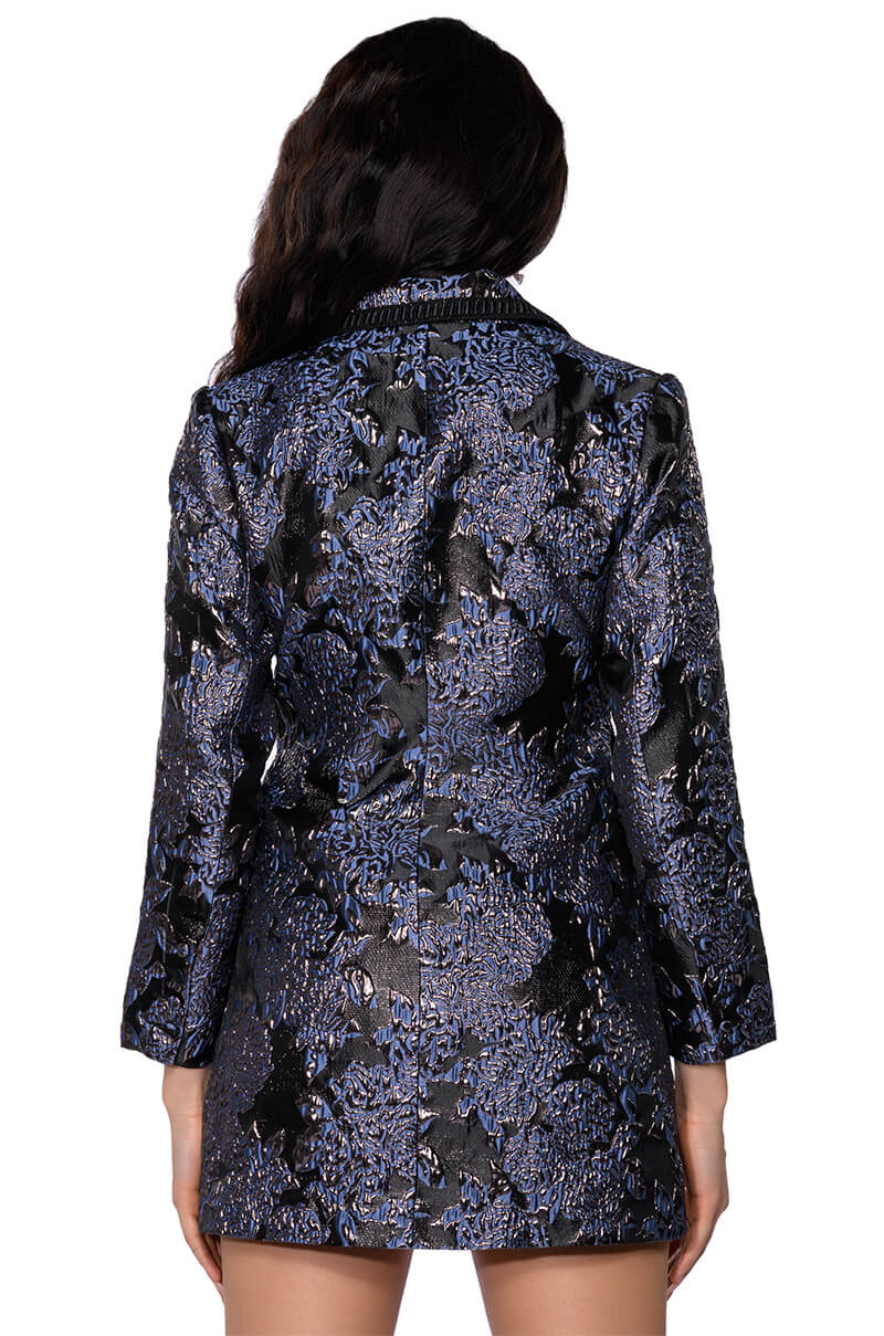 BUSINESS AS USUAL BLAZER MINI DRESS