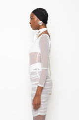 BY MY SIDE MIDI DRESS WITH CUT OUTS