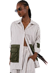 CALLIE BUTTONDOWN TOP