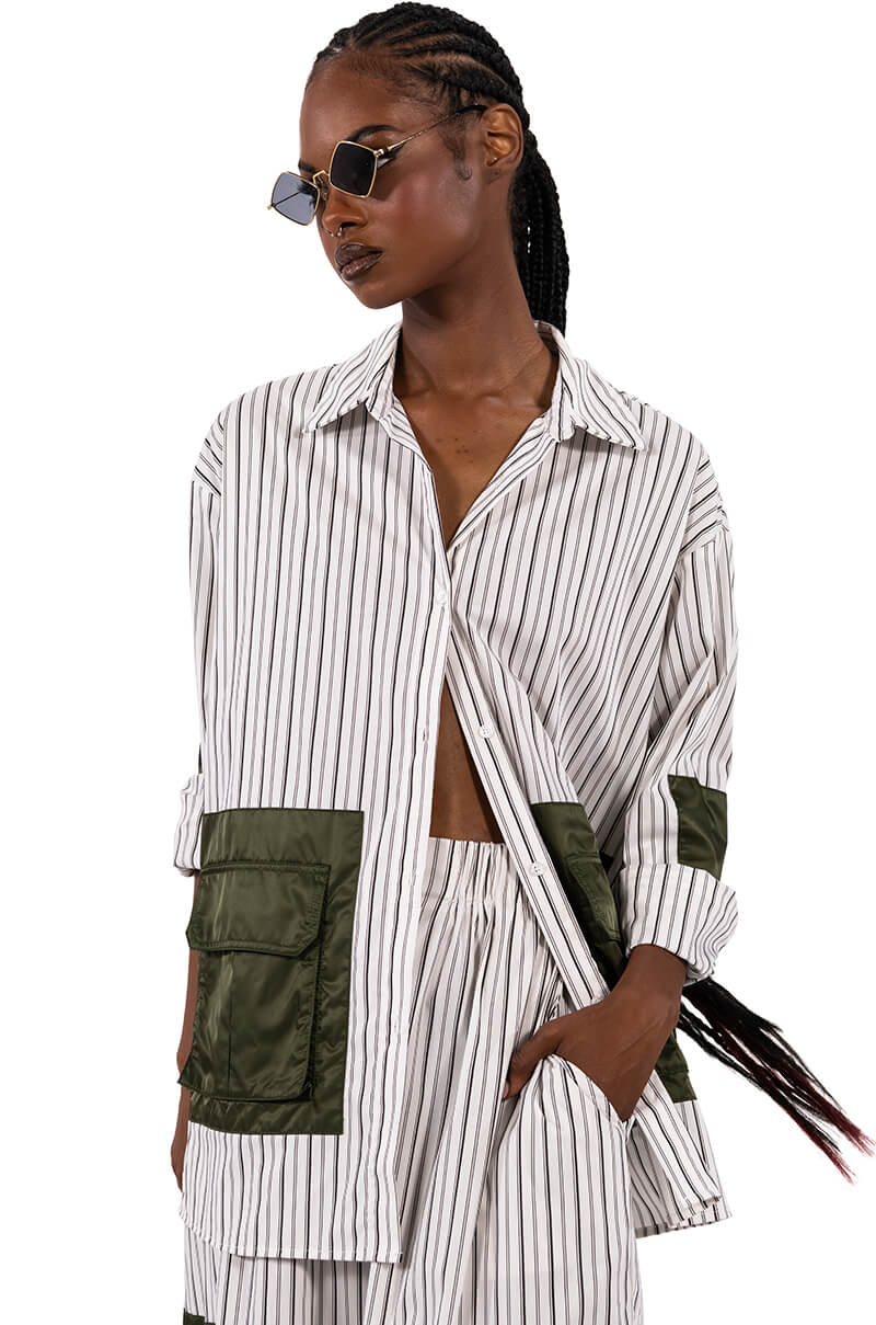 CALLIE BUTTONDOWN TOP