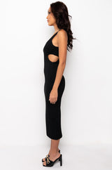 CAN'T MISS ME BANDAGE MAXI DRESS WITH OPEN BACK