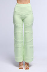 CARISSA COZY KNIT WIDE LEG PANT