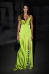 CASSIDEE COWL NECK MAXI DRESS