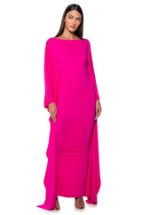 CATCH ME IN MILAN SLINKY MAXI DRESS