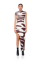 CAUGHT MY EYE MOCK NECK KNIT MAXI DRESS