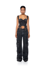 CHEMICAL ROMANCE DRAMATIC CORSET TOP
