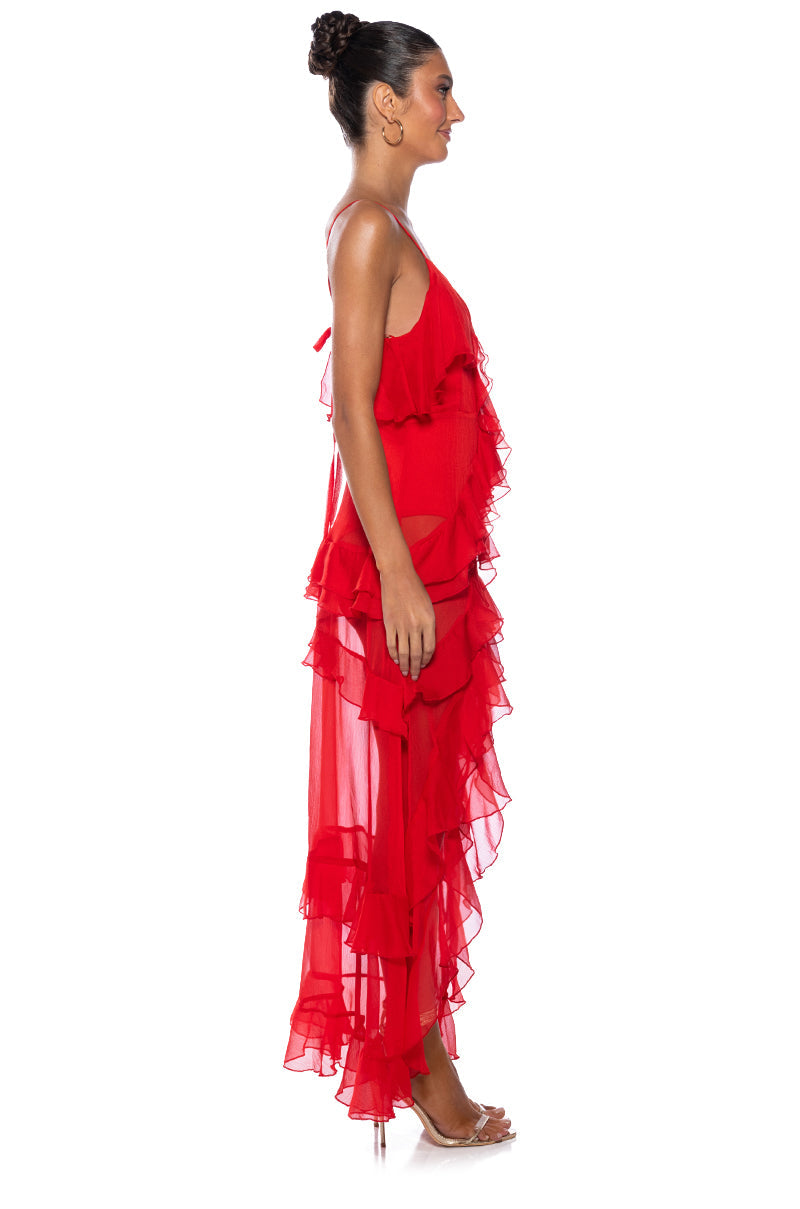 KAELYNN HIGH LOW MAXI DRESS