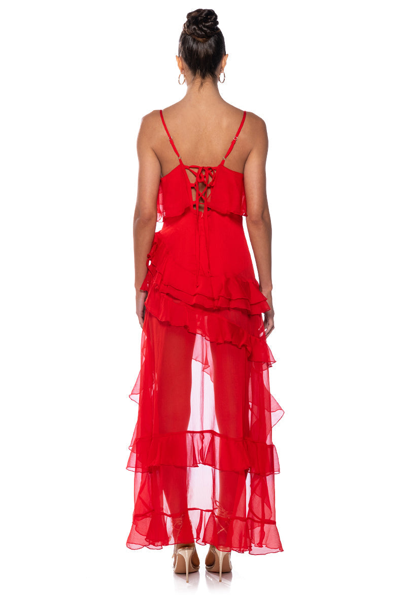 KAELYNN HIGH LOW MAXI DRESS