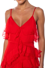 KAELYNN HIGH LOW MAXI DRESS