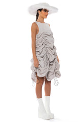 CHLOE DRAWSTRING MINI DRESS