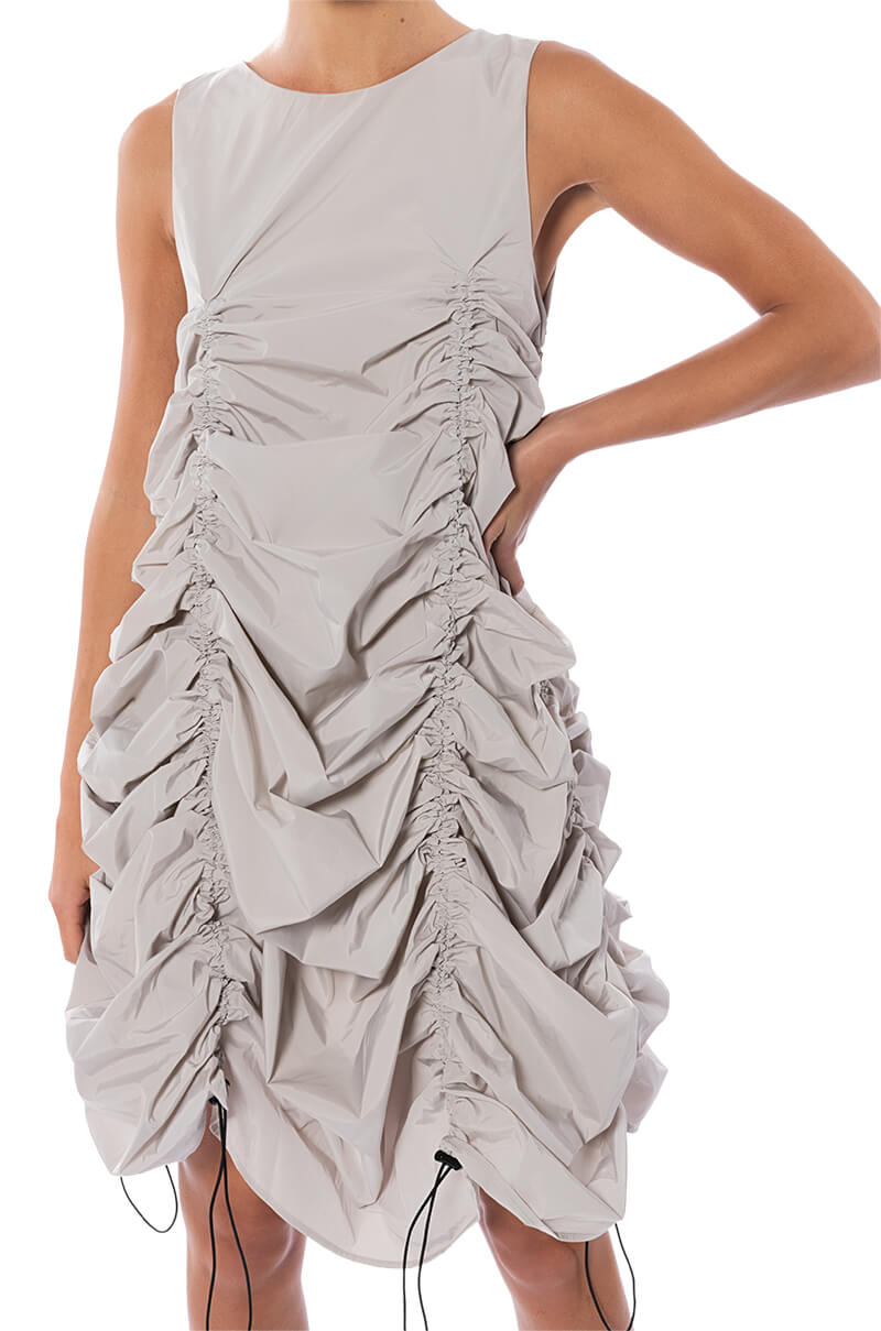 CHLOE DRAWSTRING MINI DRESS