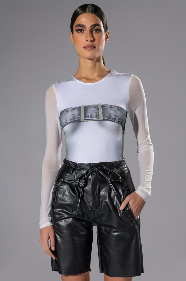 CHRISTINA PRINTED BODYSUIT