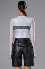 CHRISTINA PRINTED BODYSUIT