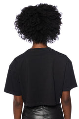 CHROME DANCER RHINESTONE T-SHIRT