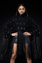 CITY LIVIN FRINGE SWEATSHIRT