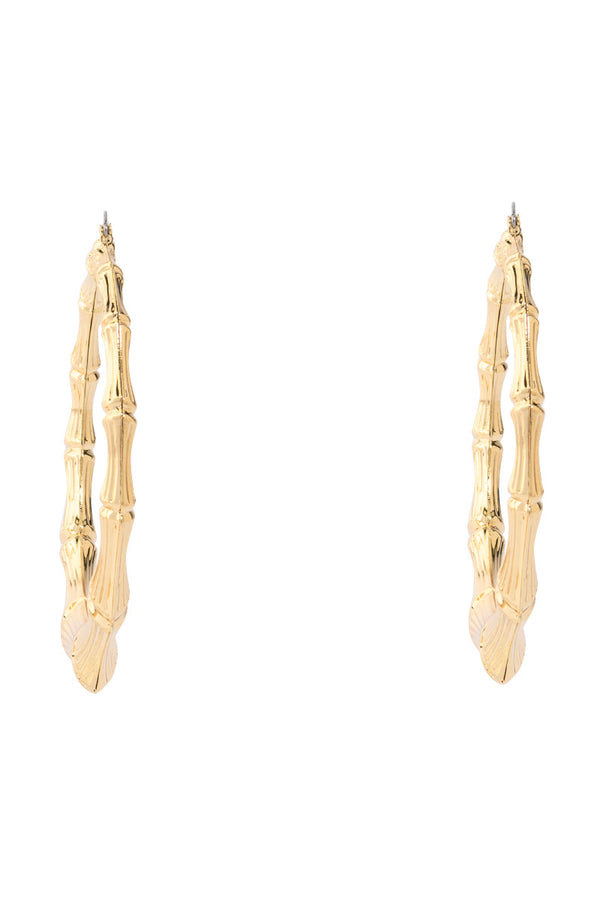 ESSENTIAL METAL HOOP IN GOLD