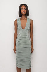 CLASS ACT SLINKY MIDI DRESS