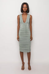 CLASS ACT SLINKY MIDI DRESS