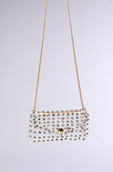 CLEARLY WORTHY BLING BELT BAG