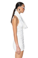 COOL GIRL HOODED MINI DRESS