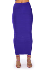 COULD ONLY DREAM STRUCTURED TANK AND MIDI SKIRT SET