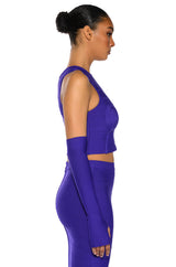COULD ONLY DREAM STRUCTURED TANK AND MIDI SKIRT SET