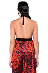 CRAVING YOUR ATTENTION HALTER TOP