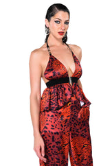 CRAVING YOUR ATTENTION HALTER TOP