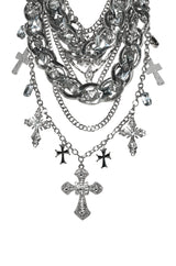 CROSS ME METAL NECKLACE
