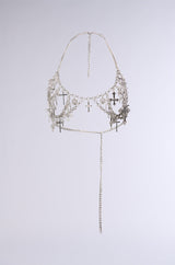 CROSS MY HEART BODY CHAIN