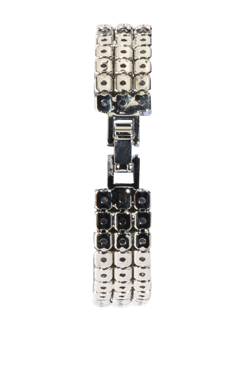CZ TENNIS BRACELET IN SILVER