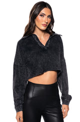 DAILY FAVORITE MINERAL WASH PULLOVER