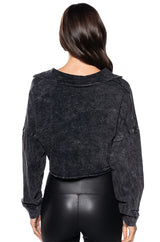 DAILY FAVORITE MINERAL WASH PULLOVER