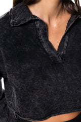 DAILY FAVORITE MINERAL WASH PULLOVER