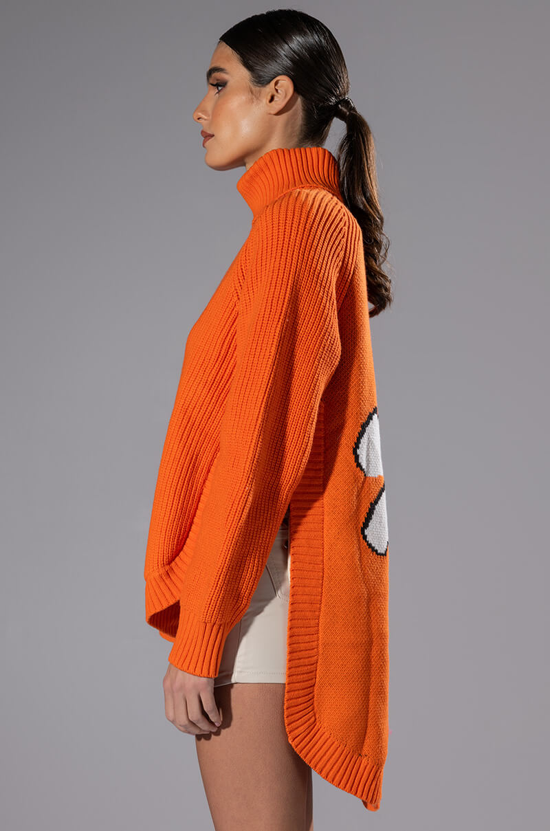 DAISY DREAMING HIGH LOW SWEATER